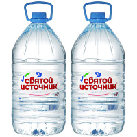 Вода питьевая «Святой Источник» негазированная 5 л*2 бут.